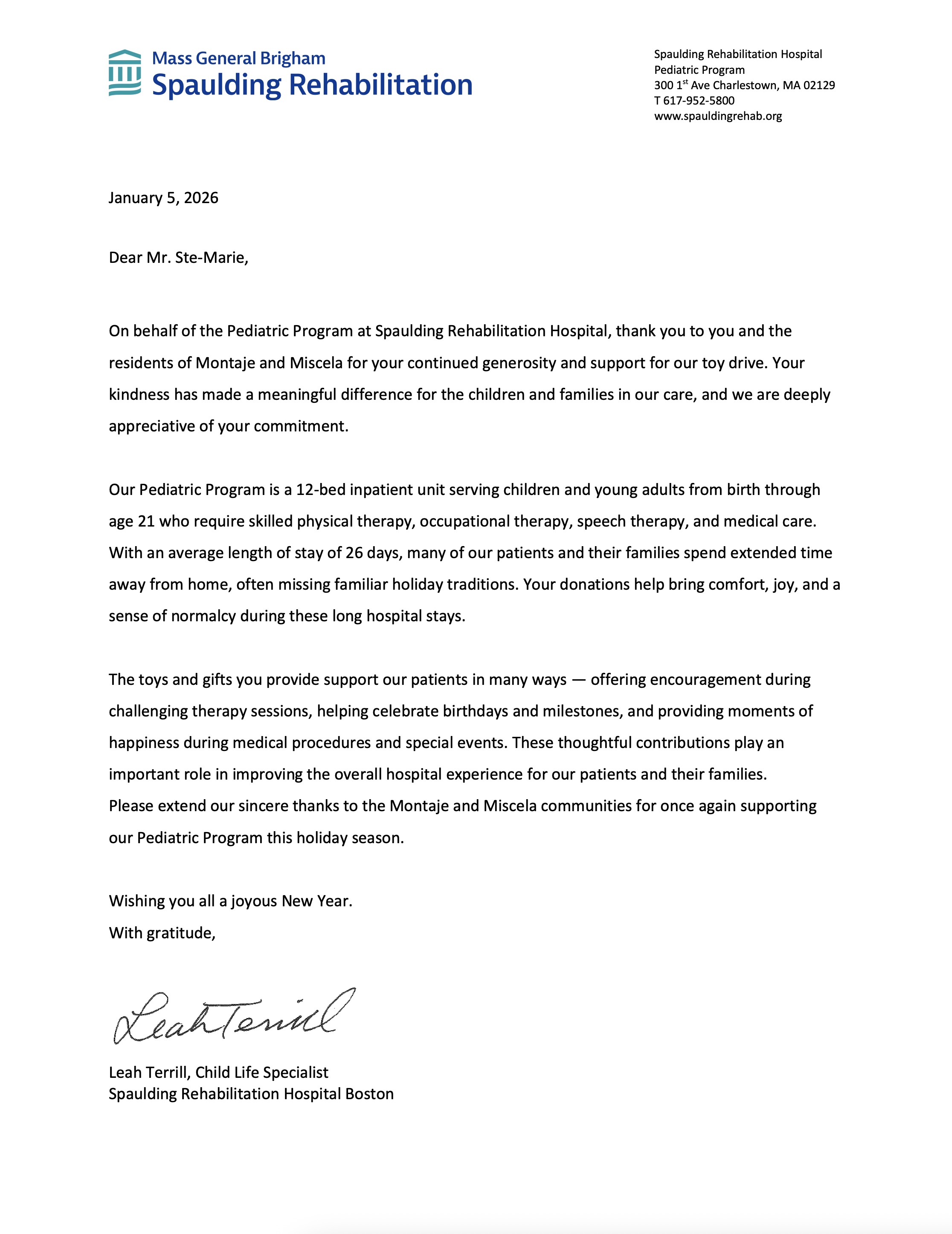 Spaulding Rehabilitation Spaulding Rehabilitation