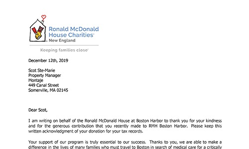 Ronald McDonald House Charities Cover Image